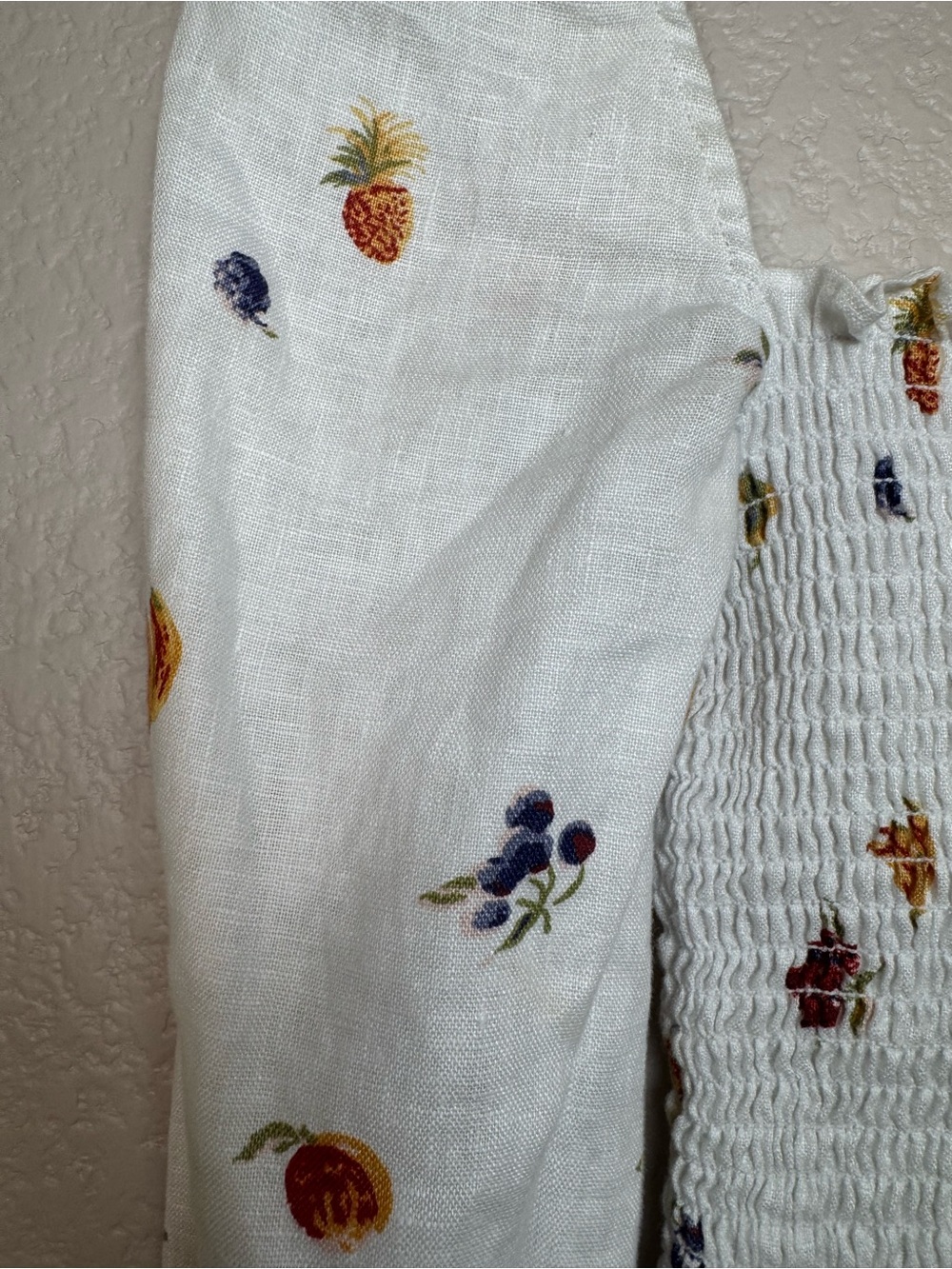 Reformation Tangerine Linen Top in Fruit Loops size Small $148 - Picture 12 of 14